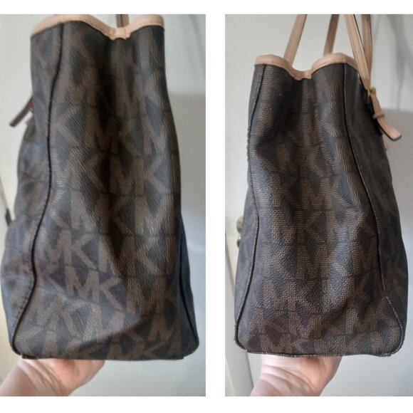 👉LAST CHANCE‼️ MICHAEL KORS Jet Set Travel Large Logo Tote Shoulder Bag - Picture 8 of 16